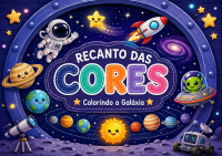 Imagem da Coleção Recanto das Cores - Colorindo a Galáxia